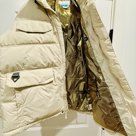 Brand new w tags! Columbia Beige Landroamer Puffer Jacket-titanium. Mens-L. - Picture 5 of 16